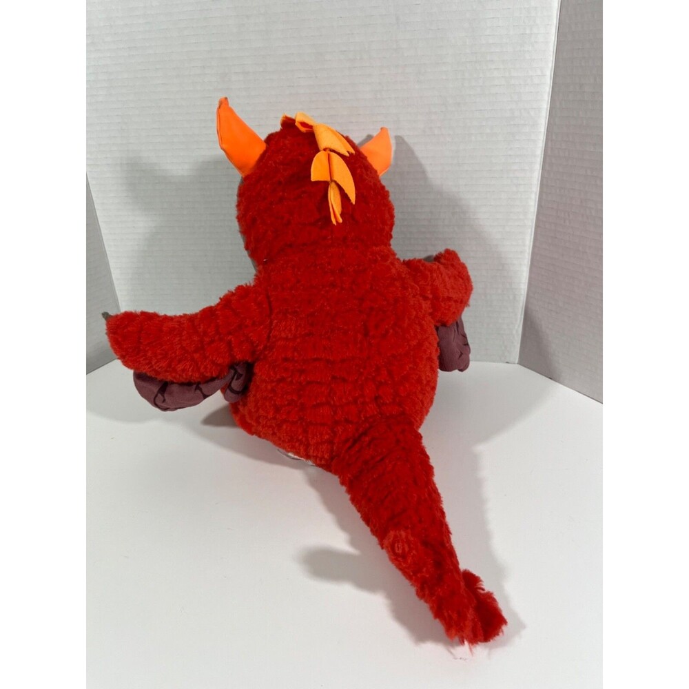 Build A Bear Great Wolf Lodge MagiQuest Charlock MagicQuest Red Dragon Plush 16" - Picture 5 of 8